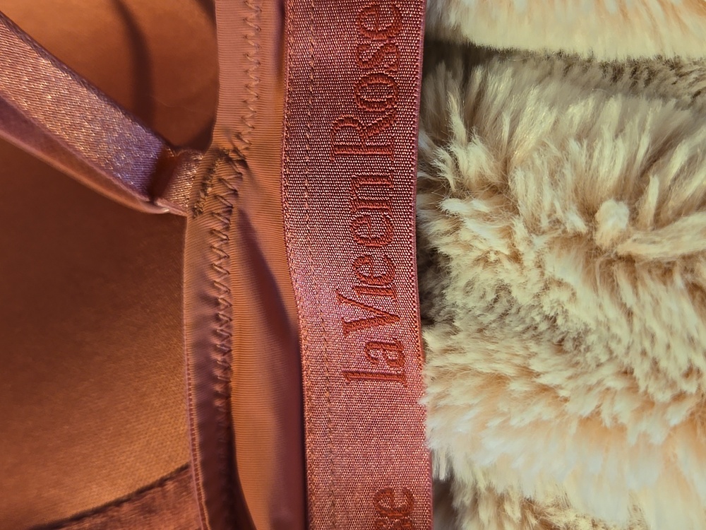 New La Vie En Rose Demi Push Up Bra 34A Rose - Picture 5 of 10